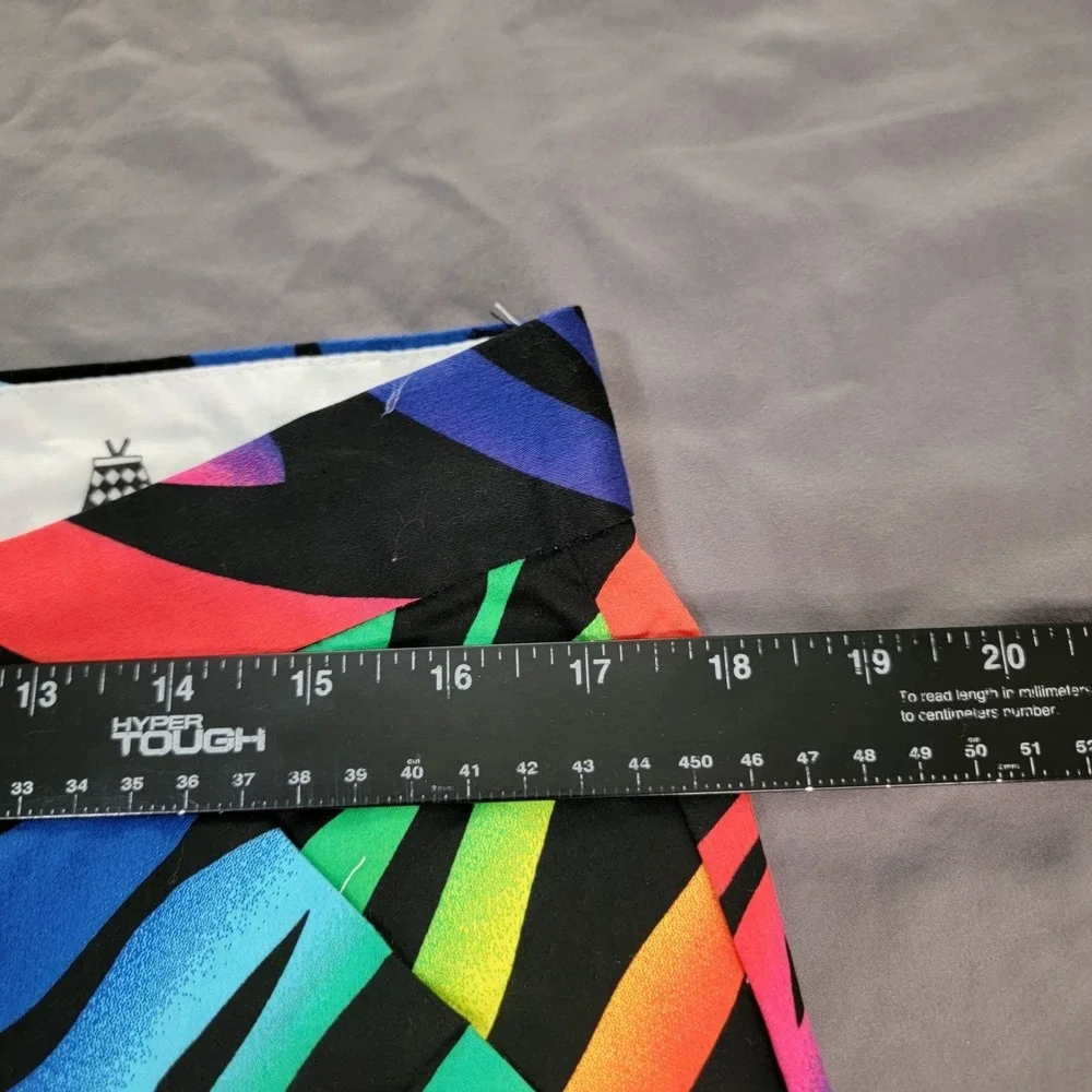 Royal & Awesome‎ Golf Pants Men's 34x34 Rainbow Zebra All Over Print Wild Ones